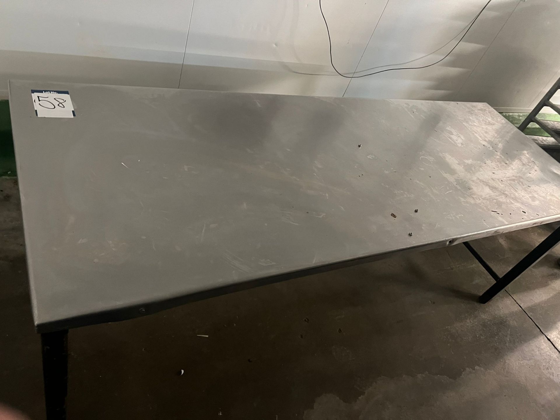 STAINLESS STEEL TABLE - Image 2 of 2