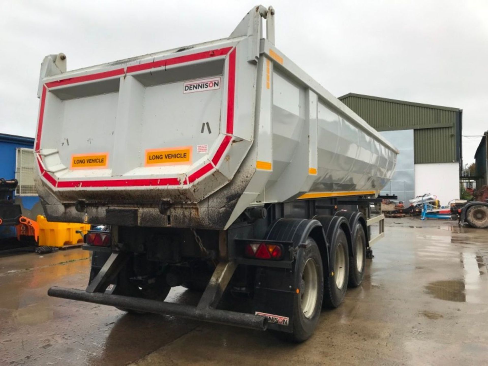 2019 DENNISON HALF PIPE TIPPING TRAILER - Image 15 of 18