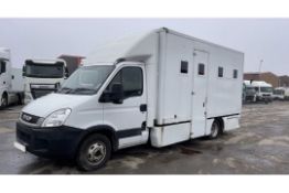 BX11 TVE. 2011 IVECO DAILY 50C14 BOX VAN. 4x2. DIESEL. MANUAL GEARBOX. E/WINDOWS & MIRROS.