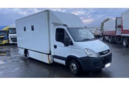 BX11 TMU. 2011 IVECO DAILY 50C14 BOX VAN. 4x2. DIESEL. MANUAL GEARBOX. E/WINDOWS & MIRROS.