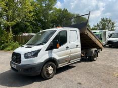 2018 FORD TRANSIT CREW CAB TIPPER