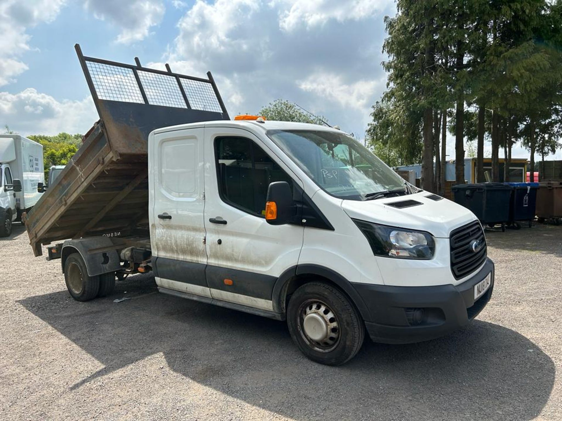 2018 FORD TRANSIT CREW CAB TIPPER - Image 3 of 13