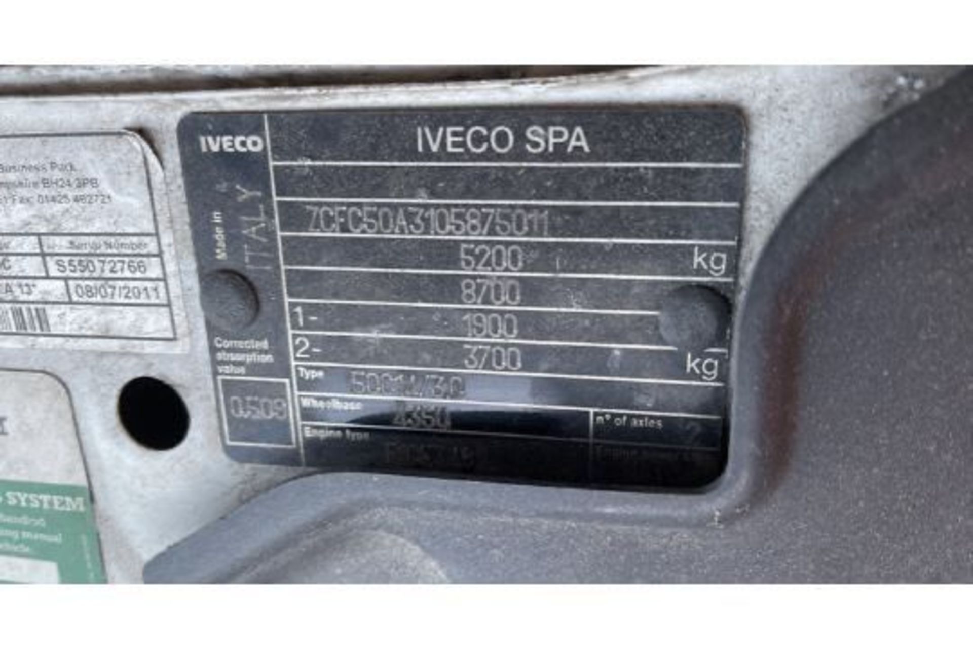 2011 IVECO DAILY 50C14 - Image 23 of 24