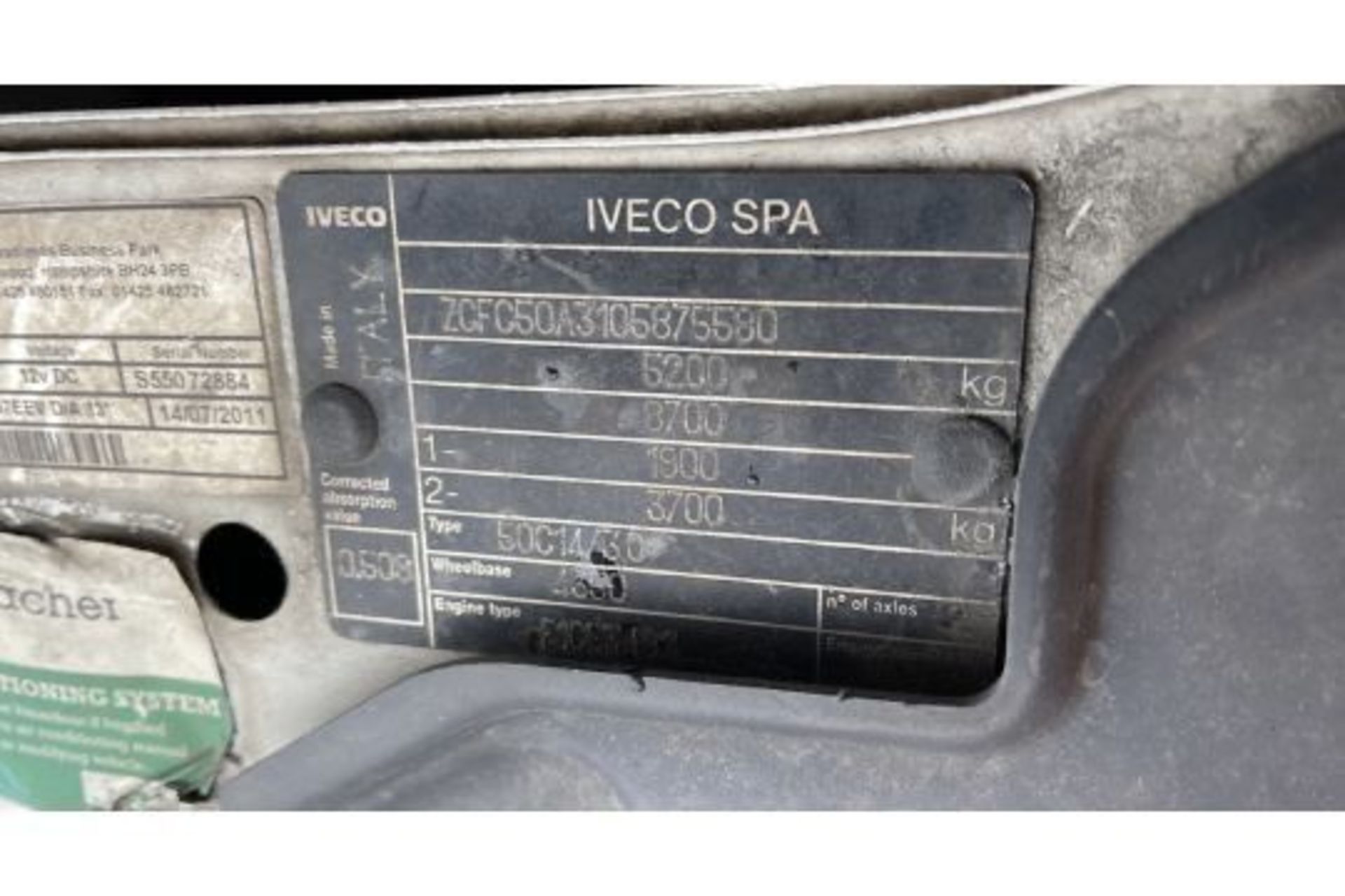 2011 IVECO DAILY 50C14 - Image 16 of 22