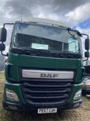 2017 DAF CF TRACTOR UNIT