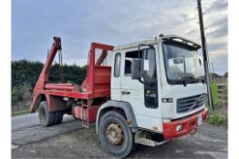 2002 VOLVO FL6 SKIP WAGON