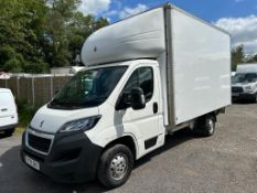 2020 PEUGEOT BOXER LUTON BOX VAN