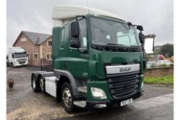 2017 DAF CF TRACTOR UNIT