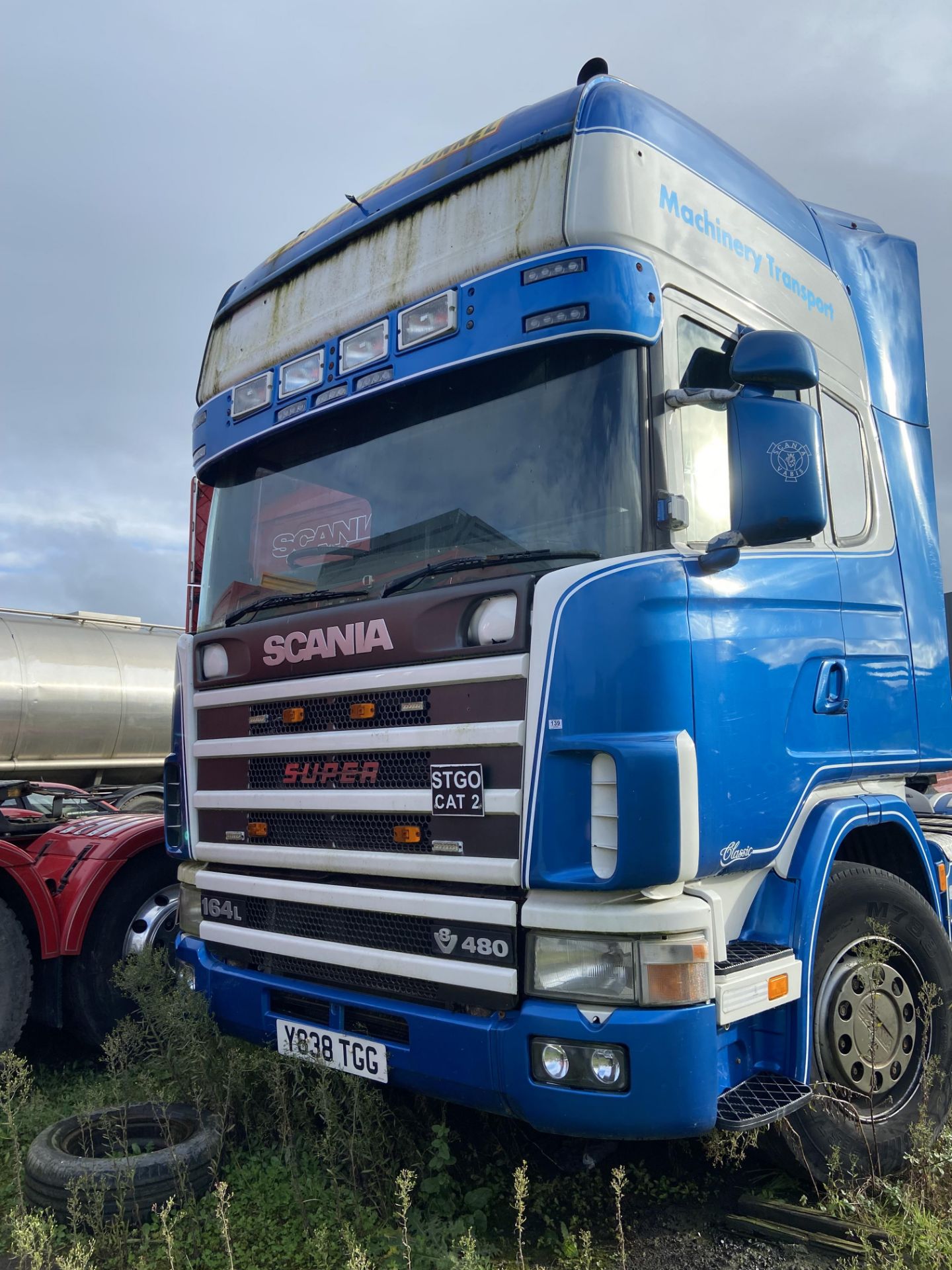 2001 SCANIA SUPER V8 480