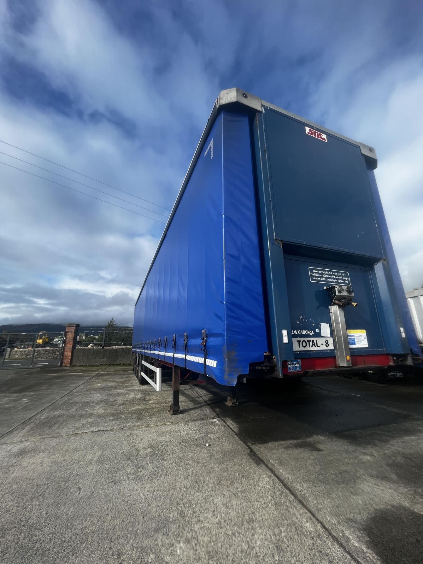 SDC TRAILER LTD CURTAINSIDER - Image 2 of 5