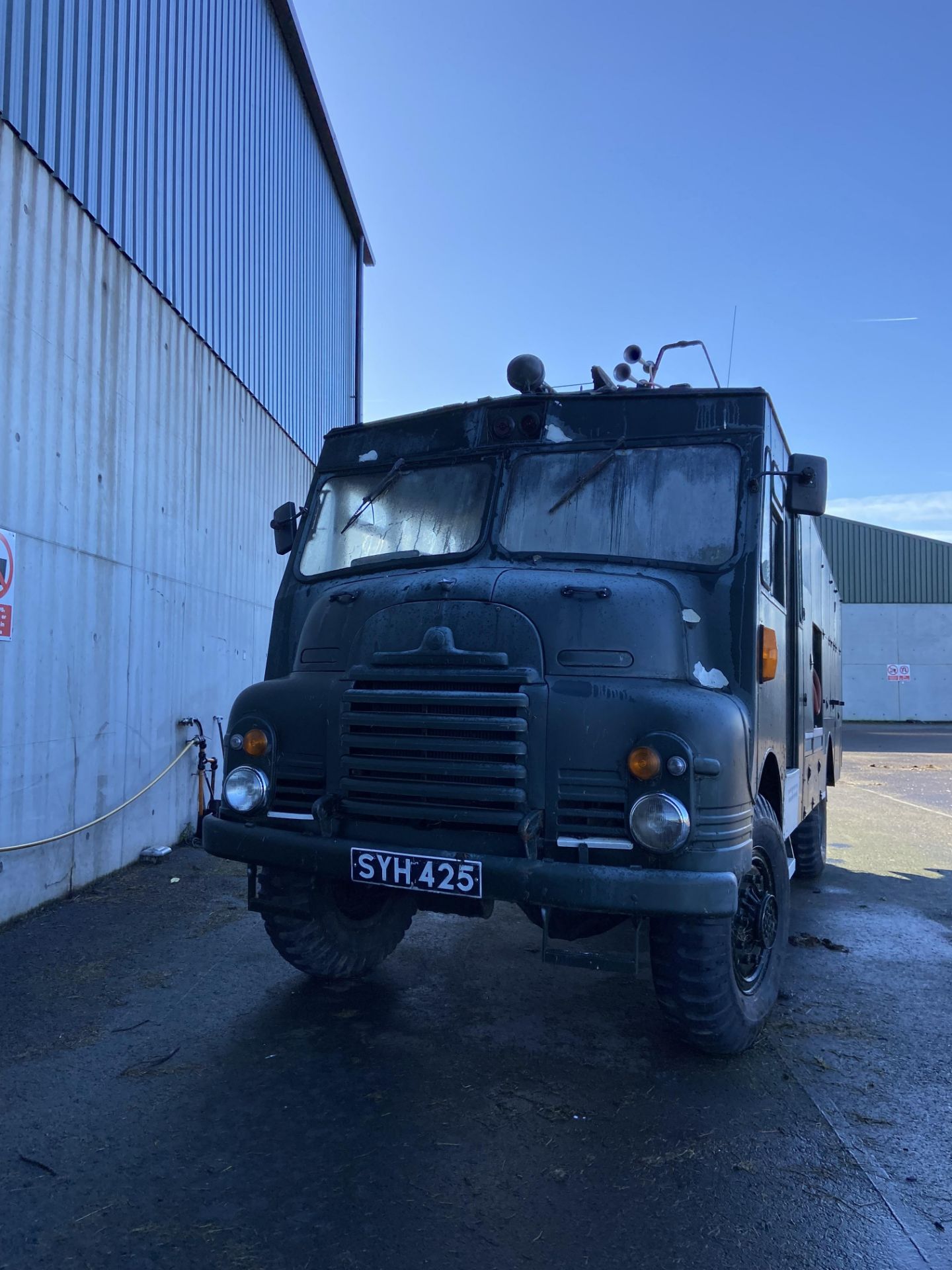 1957 BEDFORD GREEN GODDESS FIRETRUCK