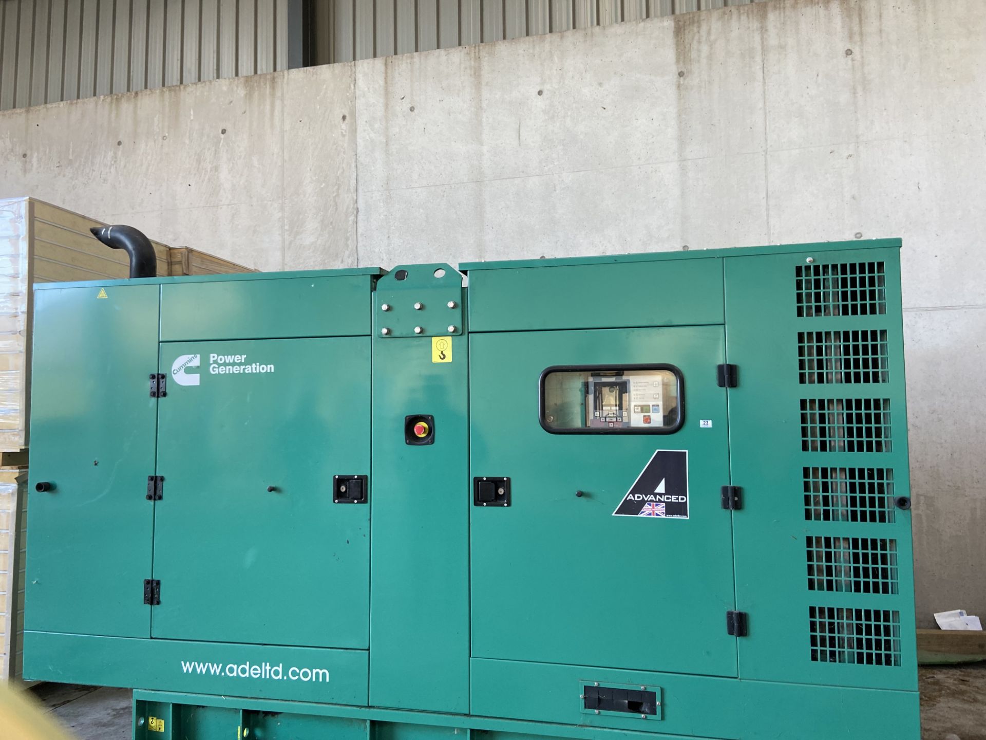 2016 Cummins 170kva super silenced generator