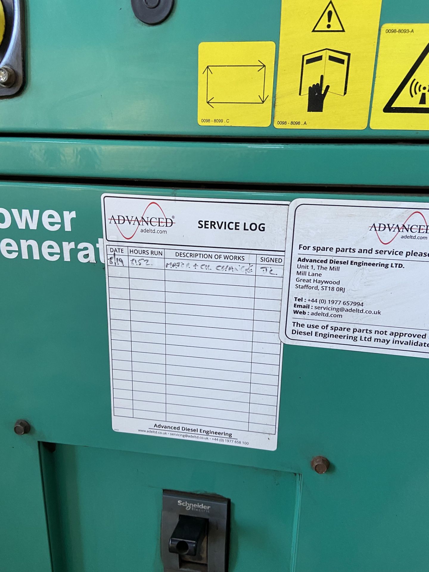 2016 Cummins 170kva super silenced generator - Image 6 of 16