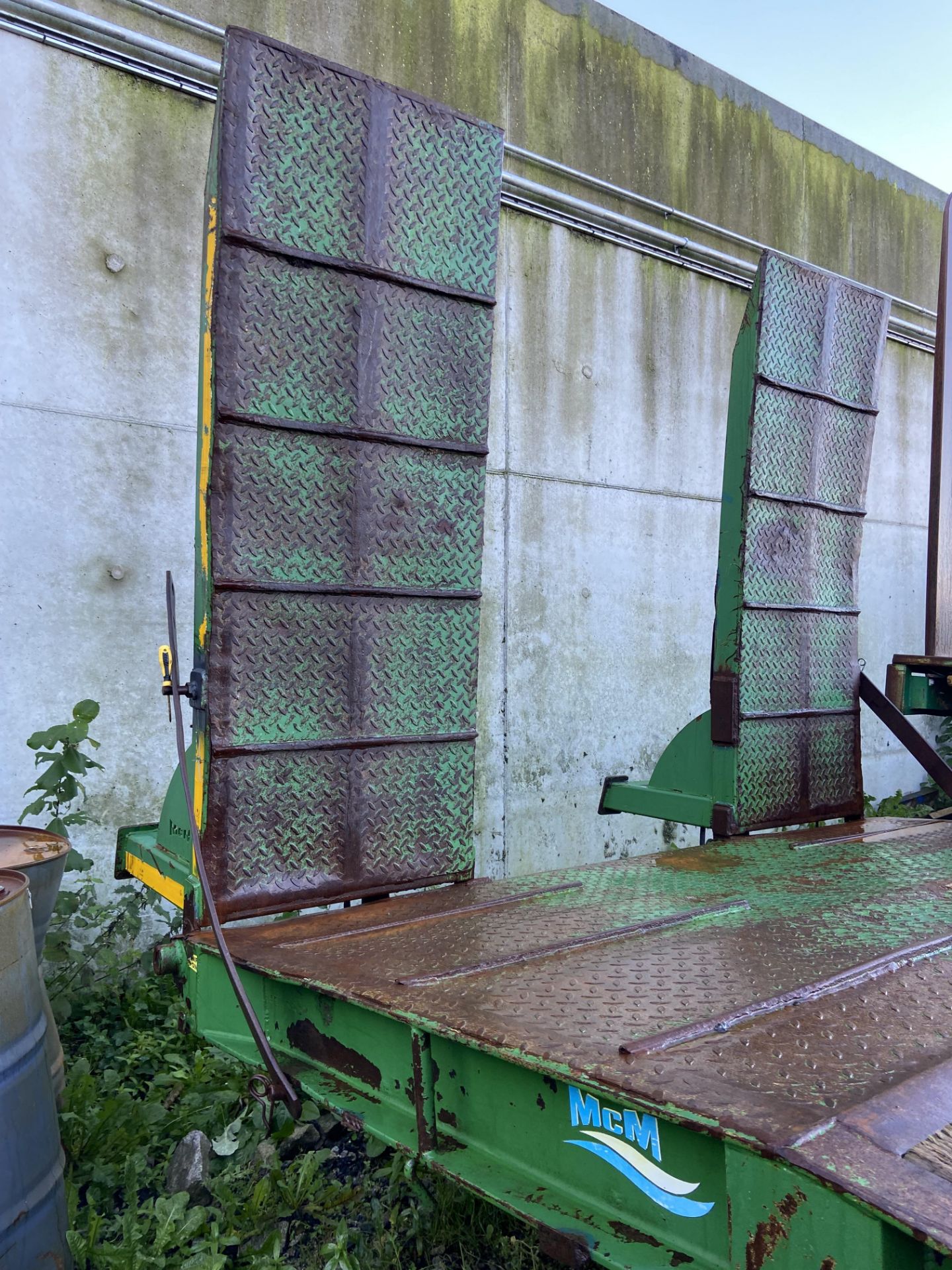 MCM FARM PLANT TRAILER WITH RAMPS - Image 3 of 9