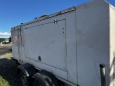 FG WILSON P100 SUPER SILANCED TRAILERED GENERATOR