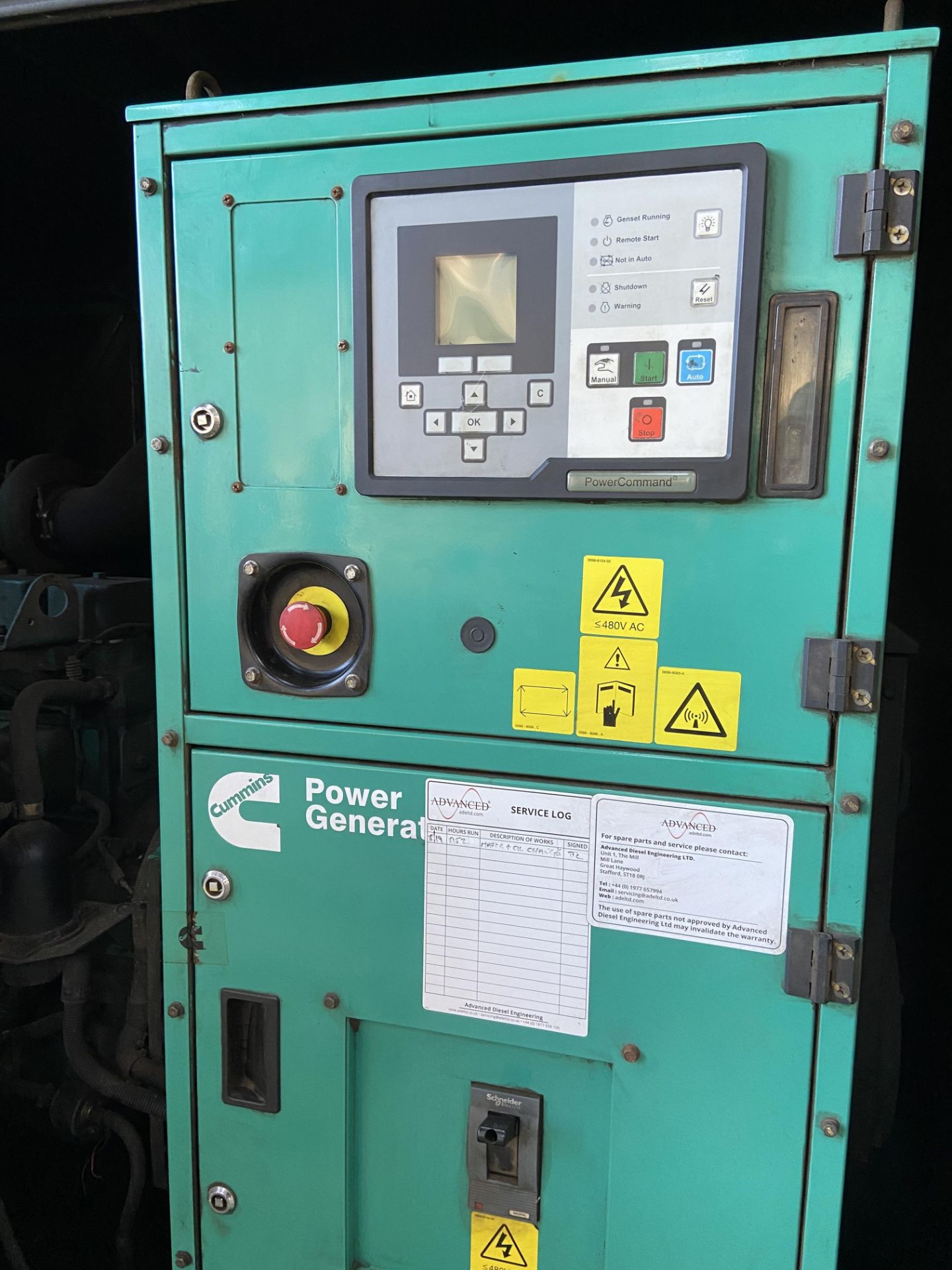 2016 Cummins 170kva super silenced generator - Image 7 of 16