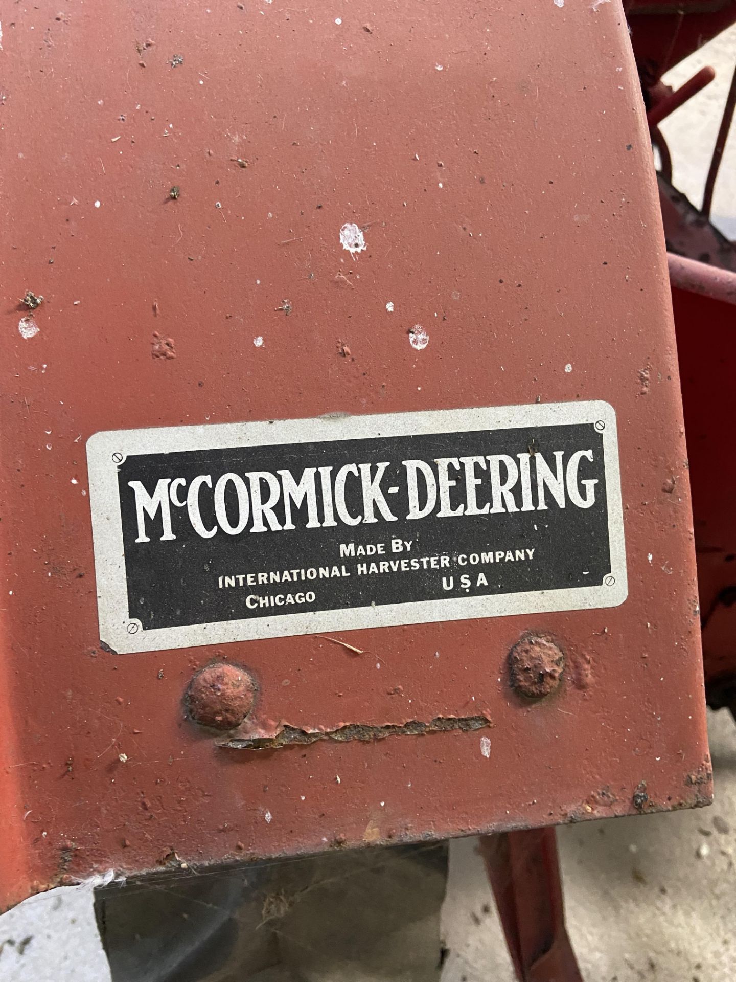 McCORMICK DEEDING W12 TRACTOR - Image 8 of 9