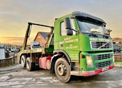 2003 VOLVO FM SKIP LOADER