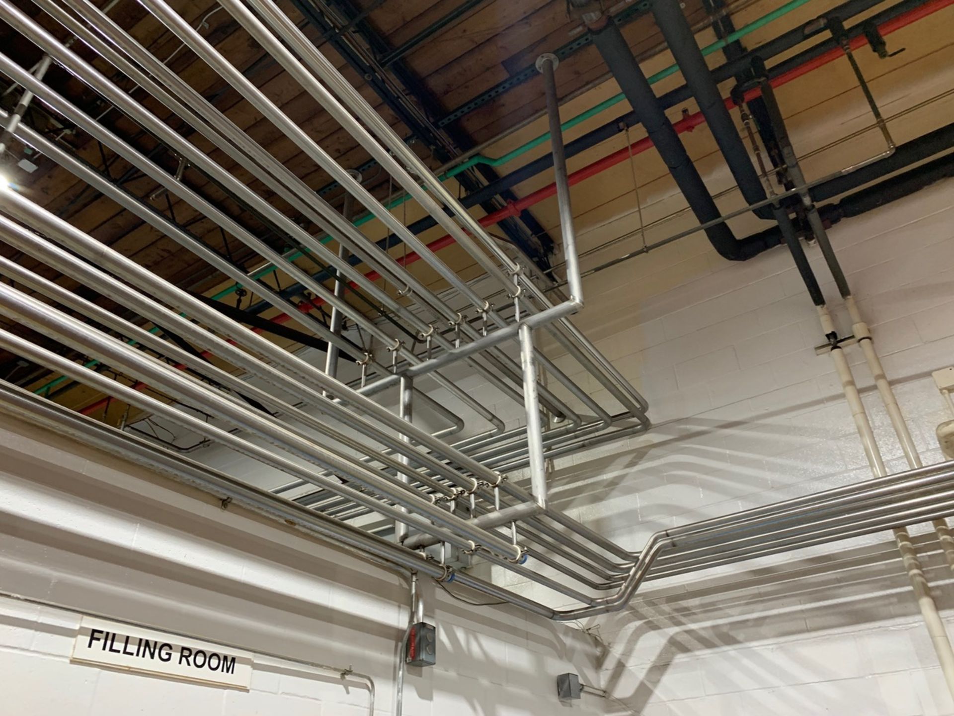 Lot of Stainless Steel Piping in Ceiling - 2 Inch - Image 4 of 6
