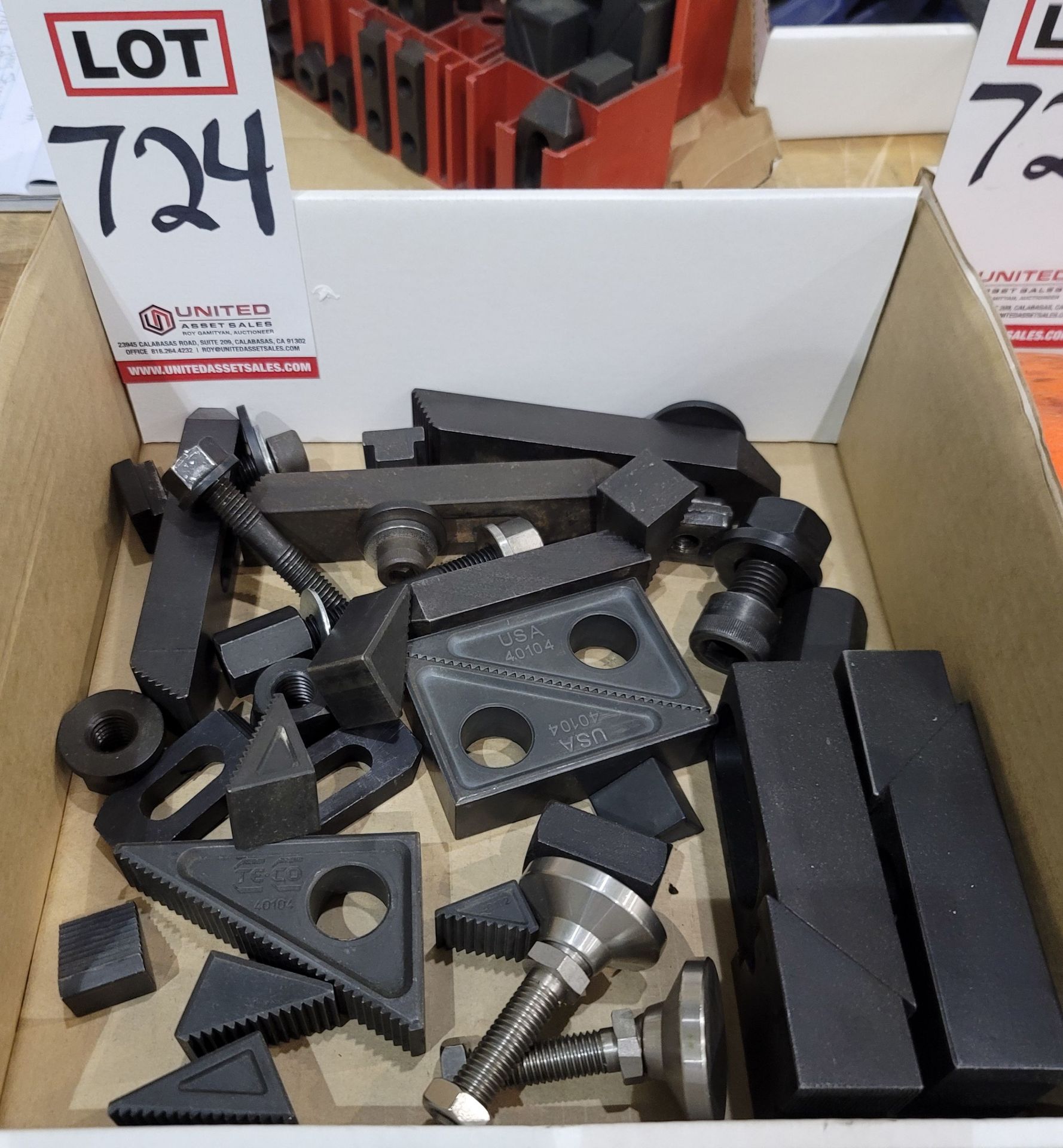 LOT - HOLD DOWN CLAMPS, (BUILDING 69 SOUTH)