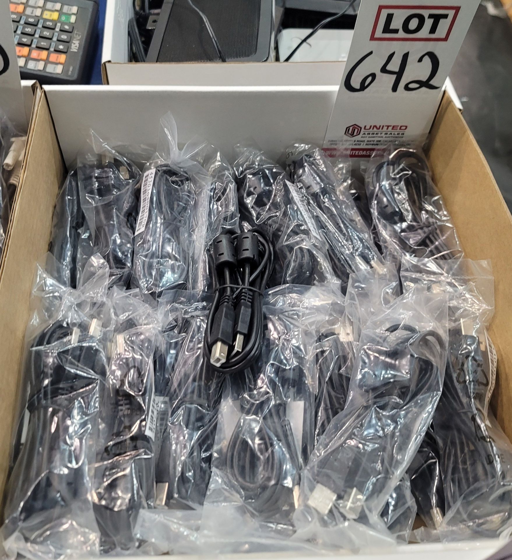 LOT - MONITOR CABLES OR PRINTER CABLES, (BUILDING 3)