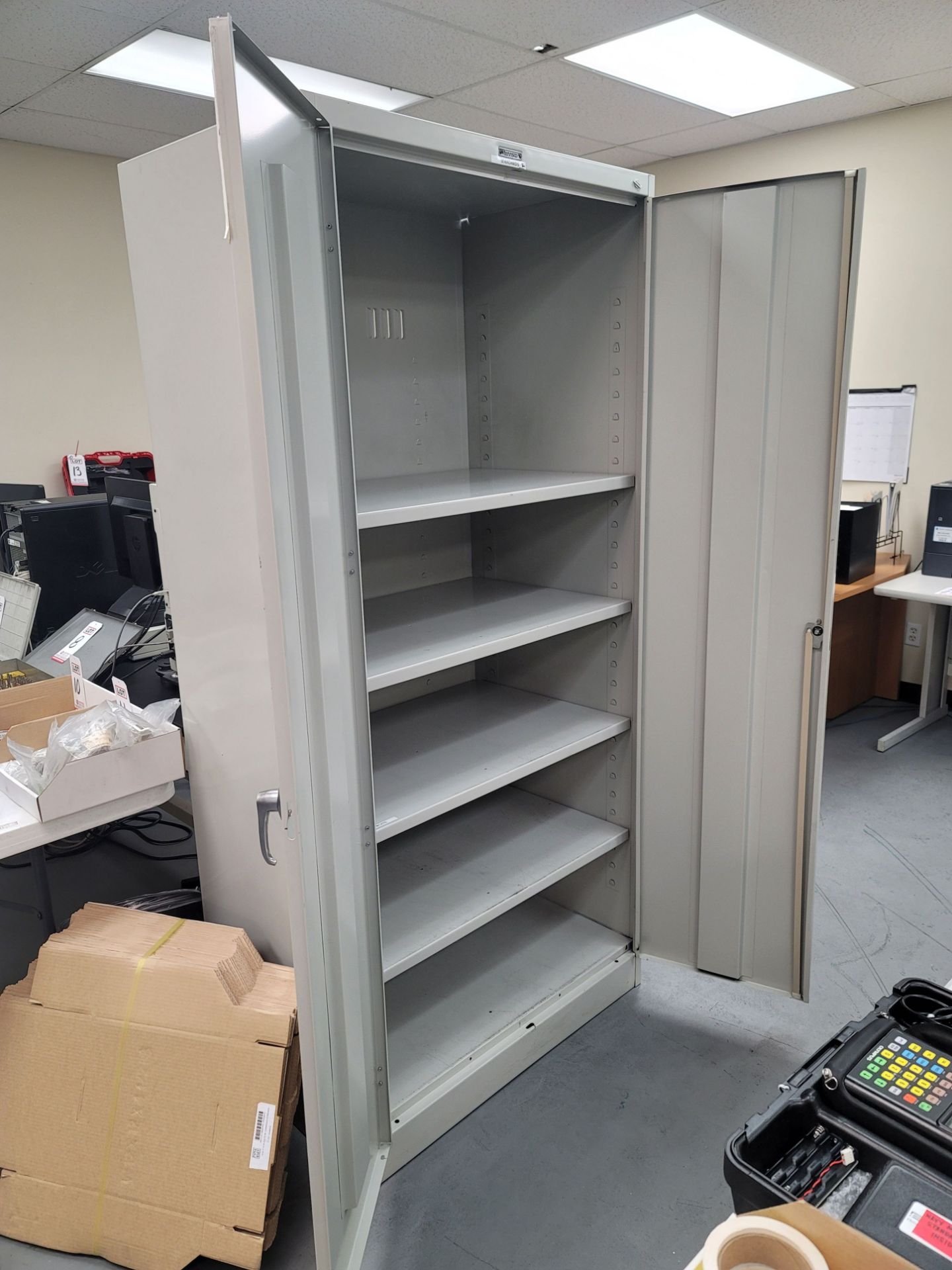 2-DOOR STORAGE CABINET, EMPTY, (BUILDING 25, QC LAB) - Image 2 of 2