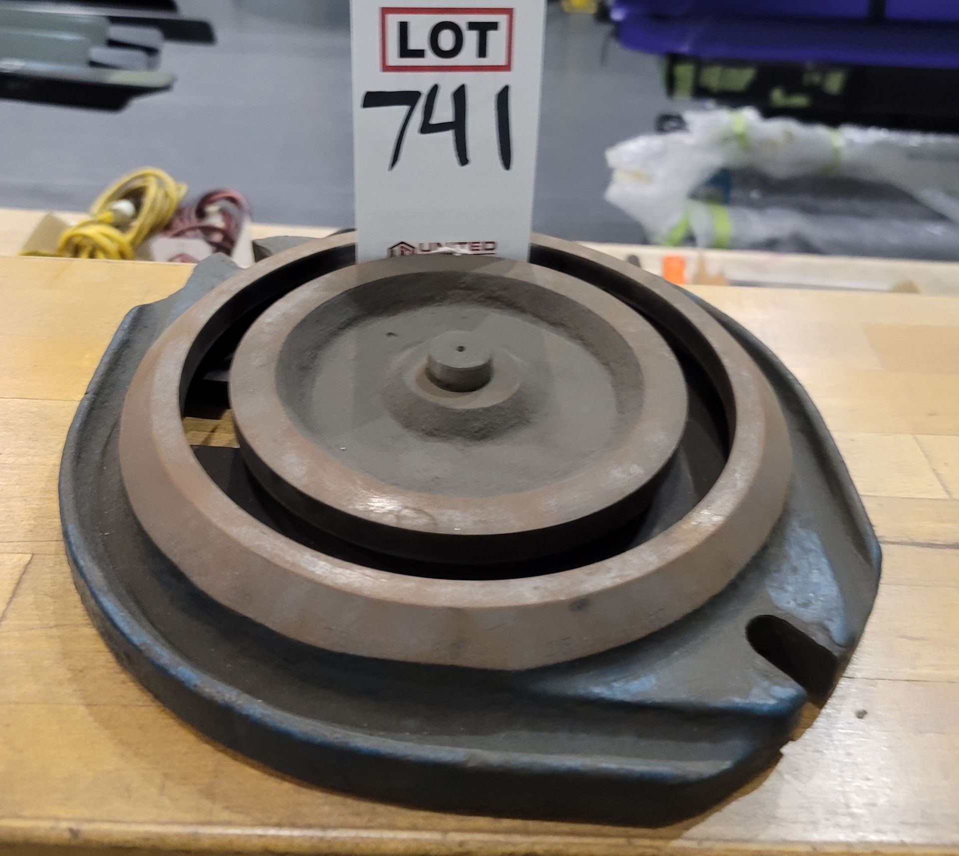12" SWIVEL BASE FOR MACHINE VISE, (BUILDING 69 SOUTH)