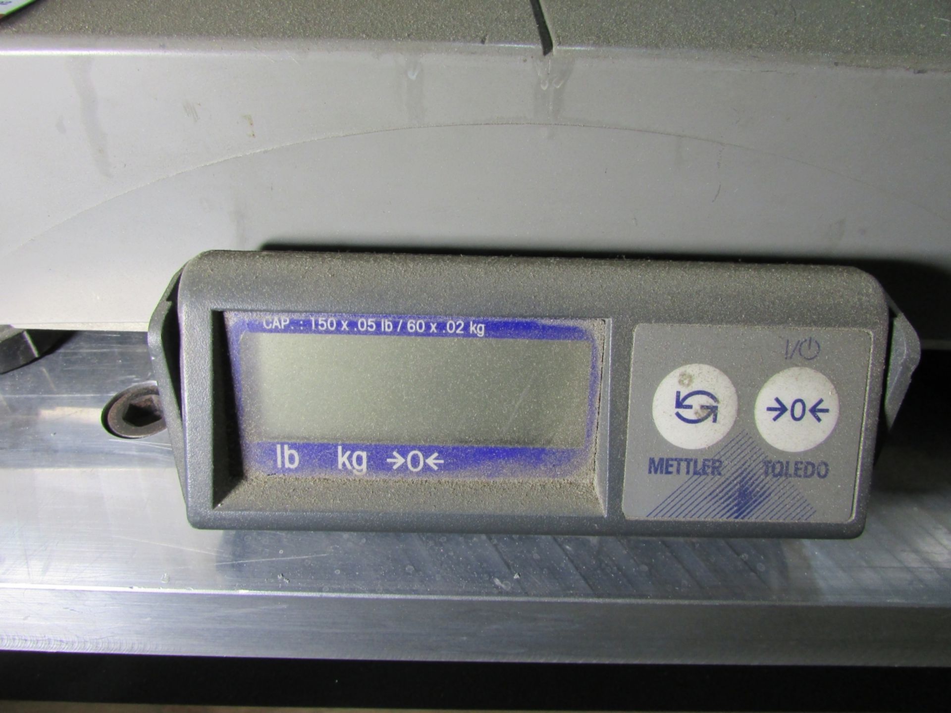 METTLER TOLEDO 150 LB X 0.02 LB PLATFORM SCALE, MODEL PS60, 12" X 14" PLATFORM, DRO - Image 3 of 5