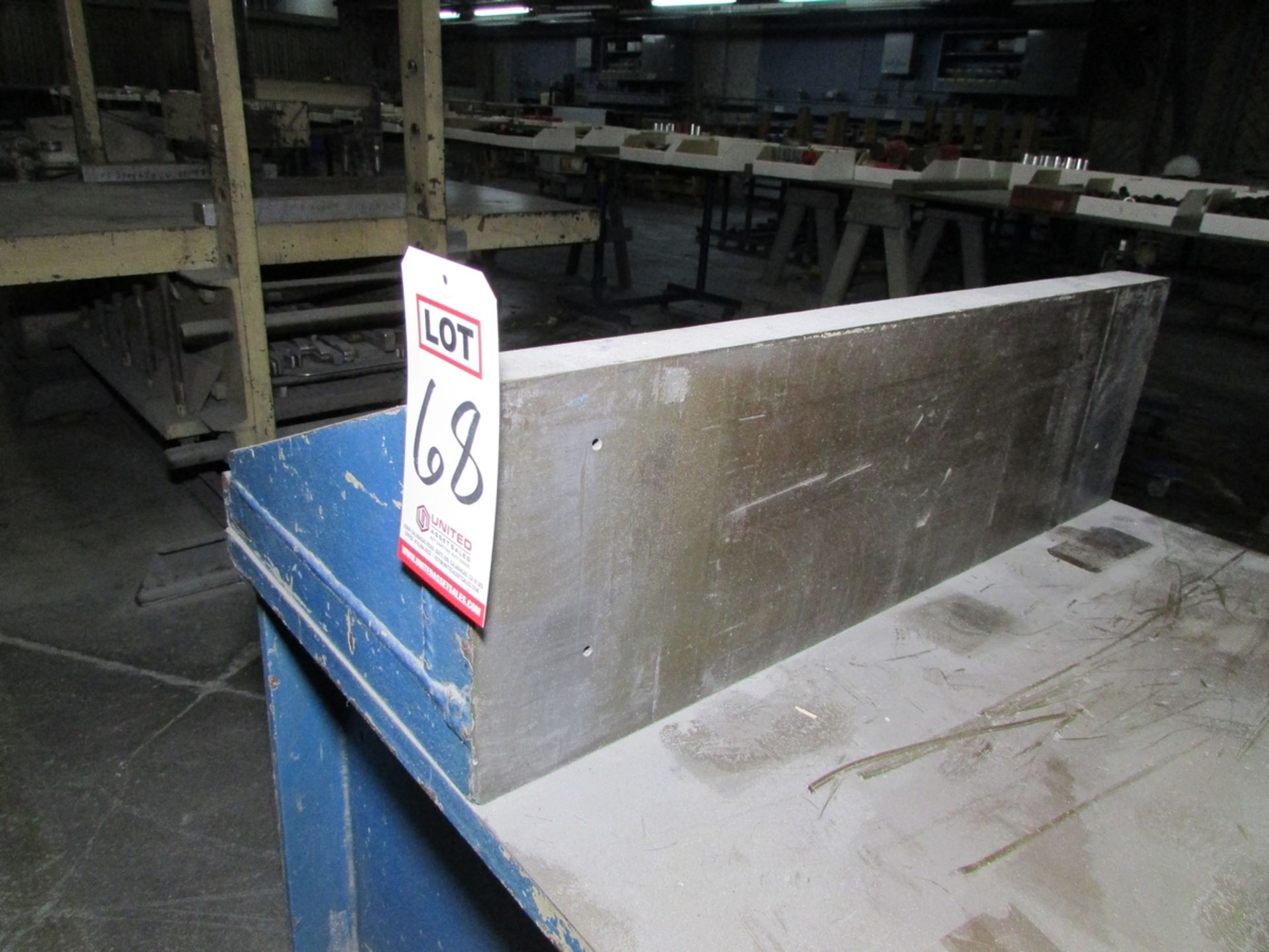 HORIZONTAL HYDRAULIC STRAIGHTENING PRESS, 30" X 9" ANGLE PLATE, 80" X 30" TABLE, ENERPAC GPER5320J - Image 3 of 12
