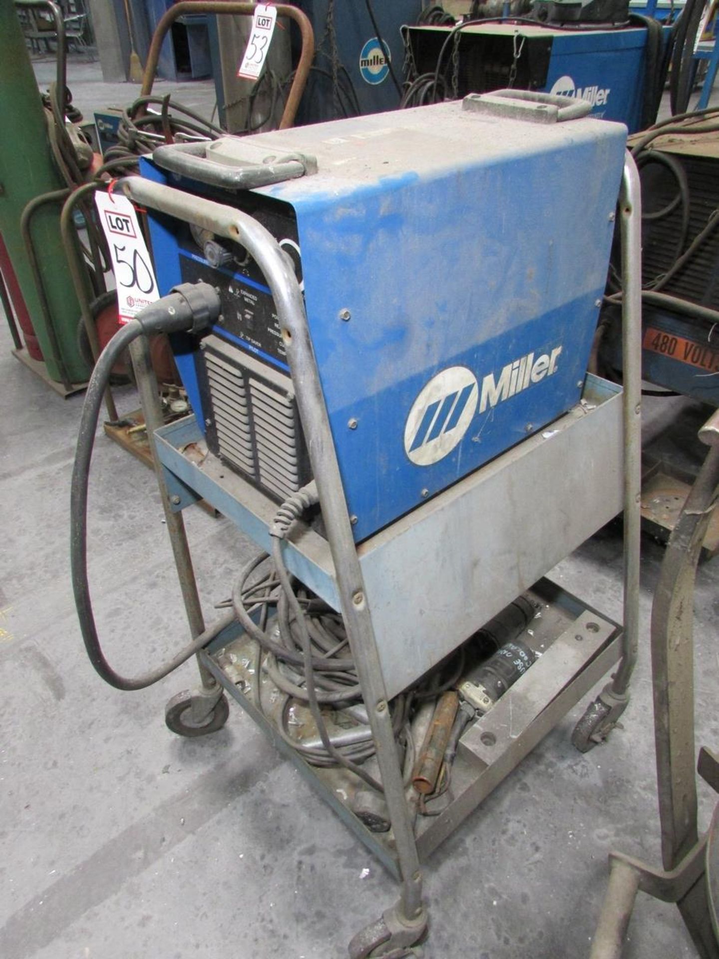 MILLER SPECTRUM 2050 DC PLASMA CUTTING SYSTEM W/ AUTO-LINE, 110V 55A 60% DUTY CYCLE 280 MAX OCV DC - Image 4 of 8