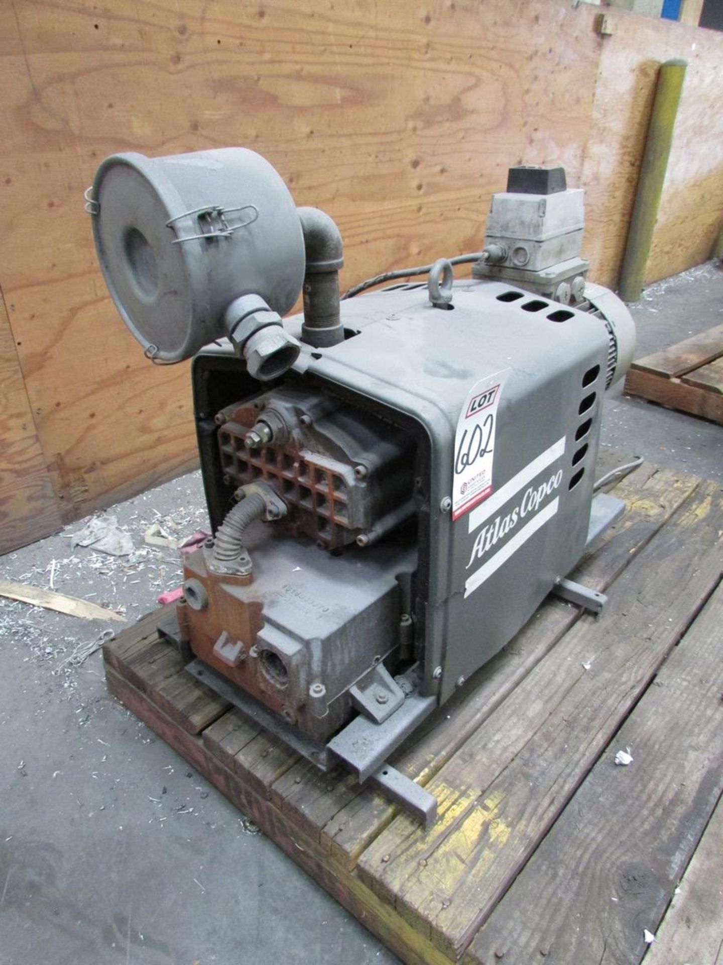 ATLAS COPCO 5 HP VACUUM PUMP, MODEL DZS 150V - Image 3 of 3