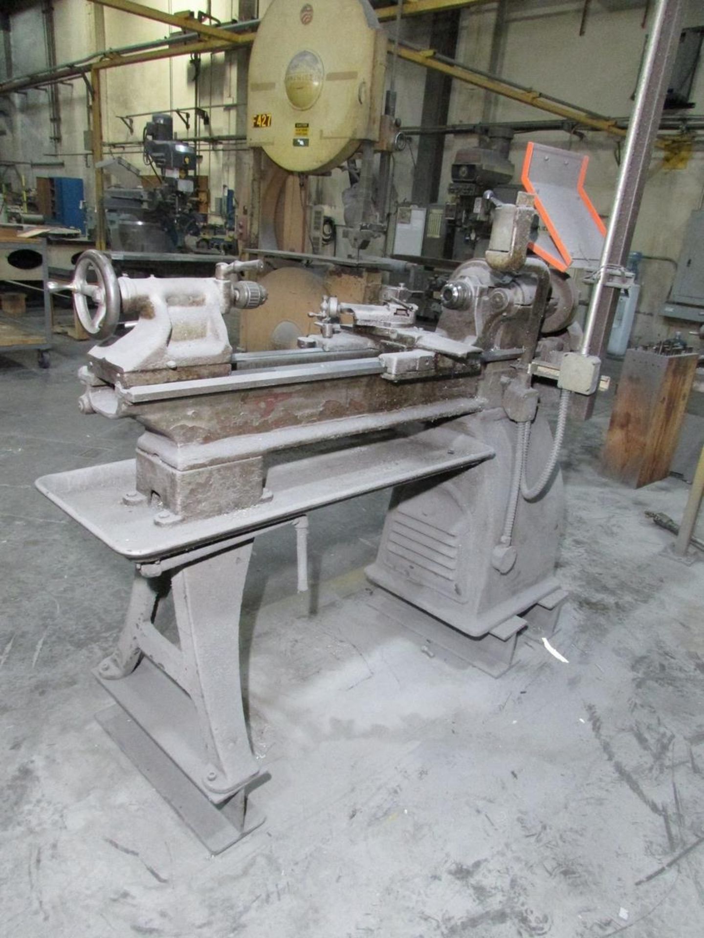 SOUTHBEND 13" X 30" SHOP LATHE, MODEL CL175B, 5C COLLET CHUCK, TAILSTOCK, 3PH - Image 9 of 10