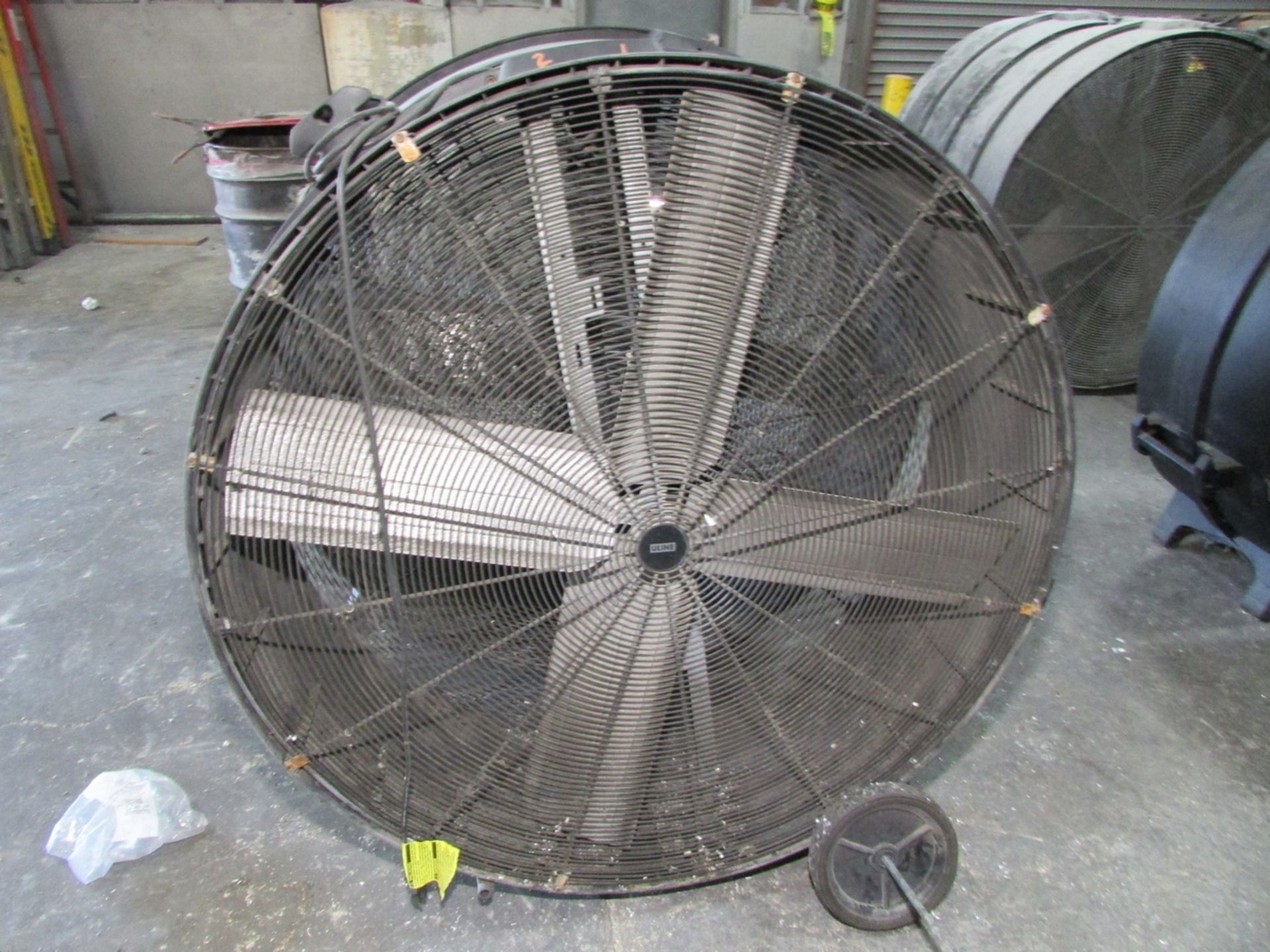 LOT - (2) ULINE 48" DRUM FANS, MODEL H6989, 120V - Image 4 of 4