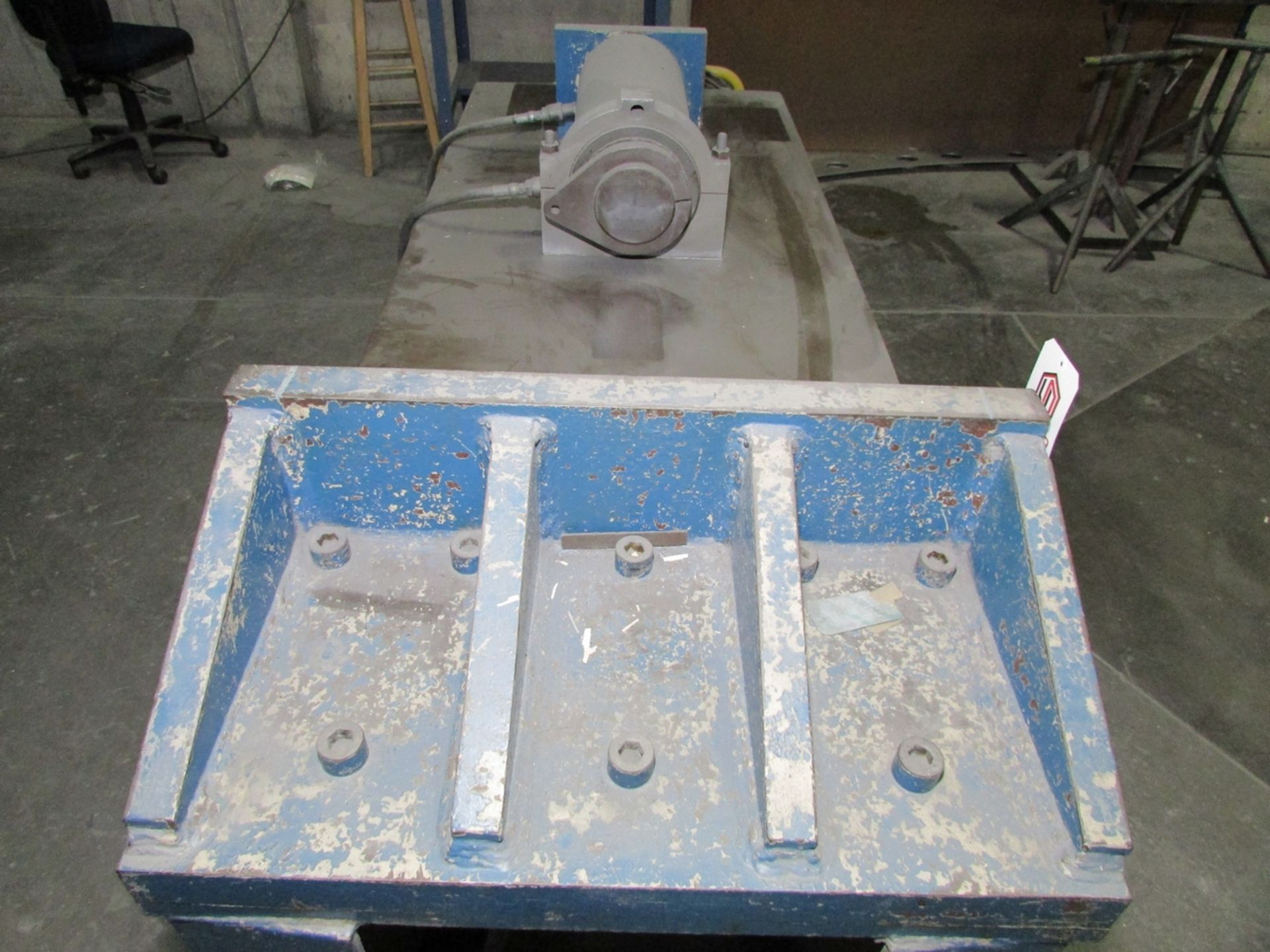 HORIZONTAL HYDRAULIC STRAIGHTENING PRESS, 30" X 9" ANGLE PLATE, 80" X 30" TABLE, ENERPAC GPER5320J - Image 12 of 12