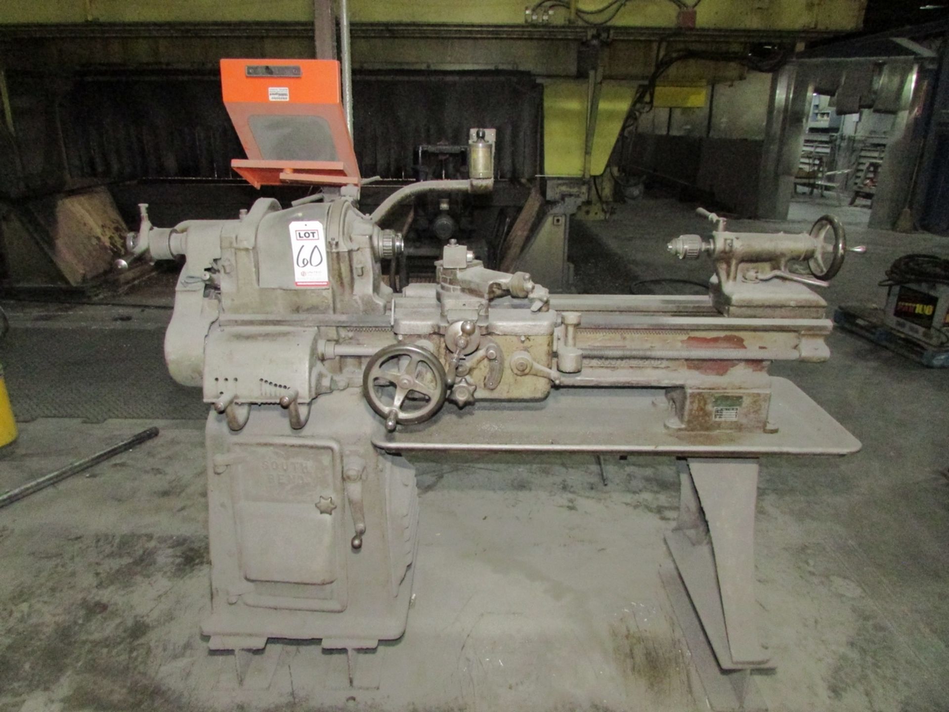 SOUTHBEND 13" X 30" SHOP LATHE, MODEL CL175B, 5C COLLET CHUCK, TAILSTOCK, 3PH - Image 2 of 10