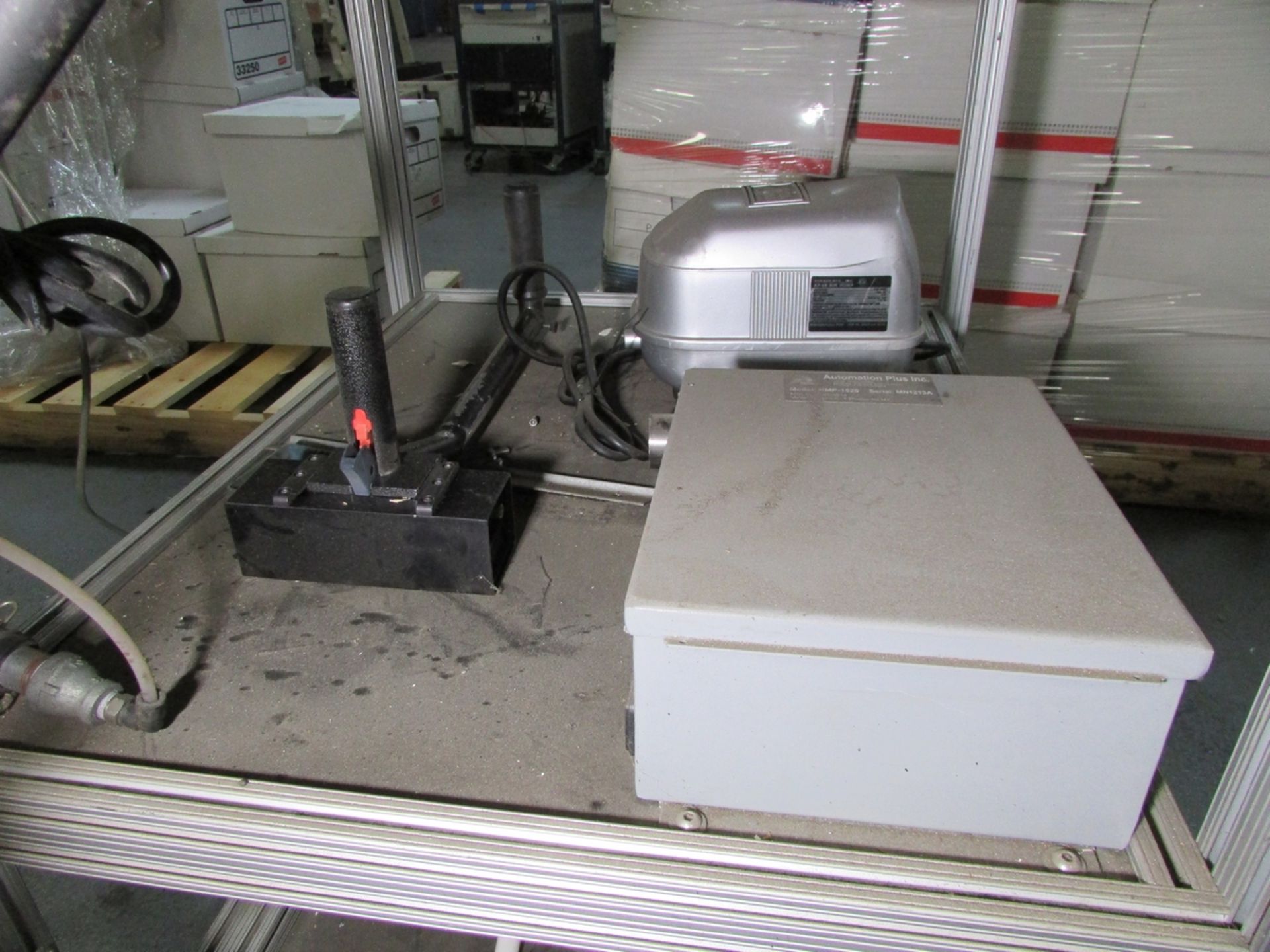 VIDEOJET INK JET CODING MACHINE, MODEL 1520, W/ PRINT HEAD (NEEDS REPAIR) AUTOMATION PLUS HMP 15- - Image 7 of 10