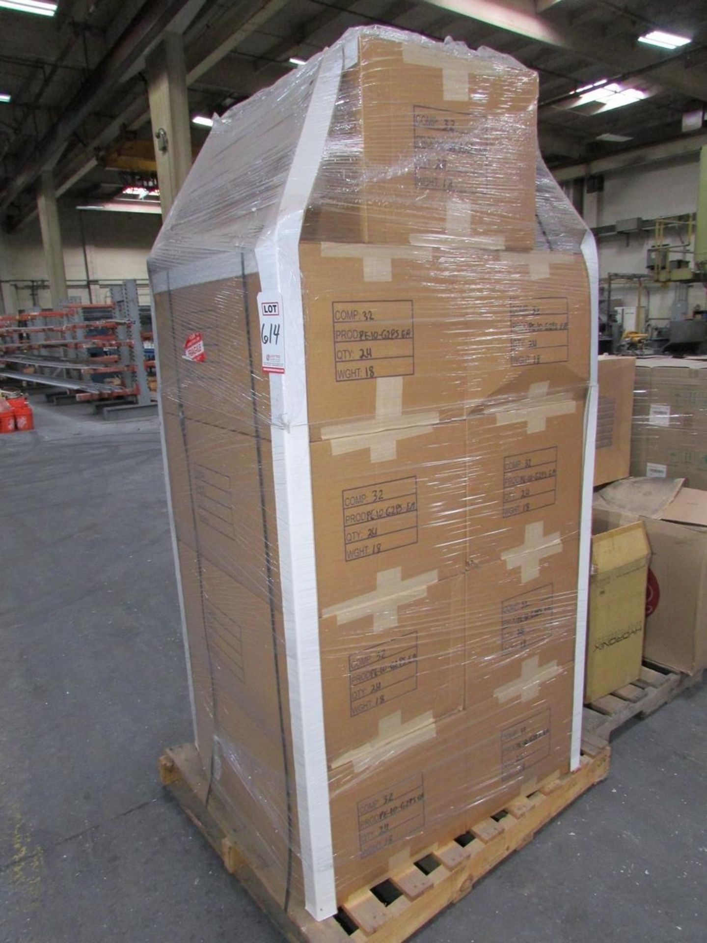 LOT - (2) PALLETS OF ASSORTED AIR & WATER FILTERS, W/ PALLET OF EVEREST OIL ABSORPTION PADS - Image 2 of 9