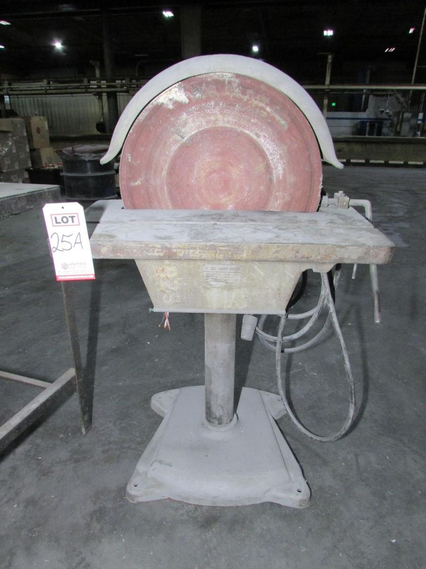 20" DISC SANDER GRINDER, MODEL DS-20, 2 HP, 1720 RPM, 220/440V 3PH - Image 2 of 6