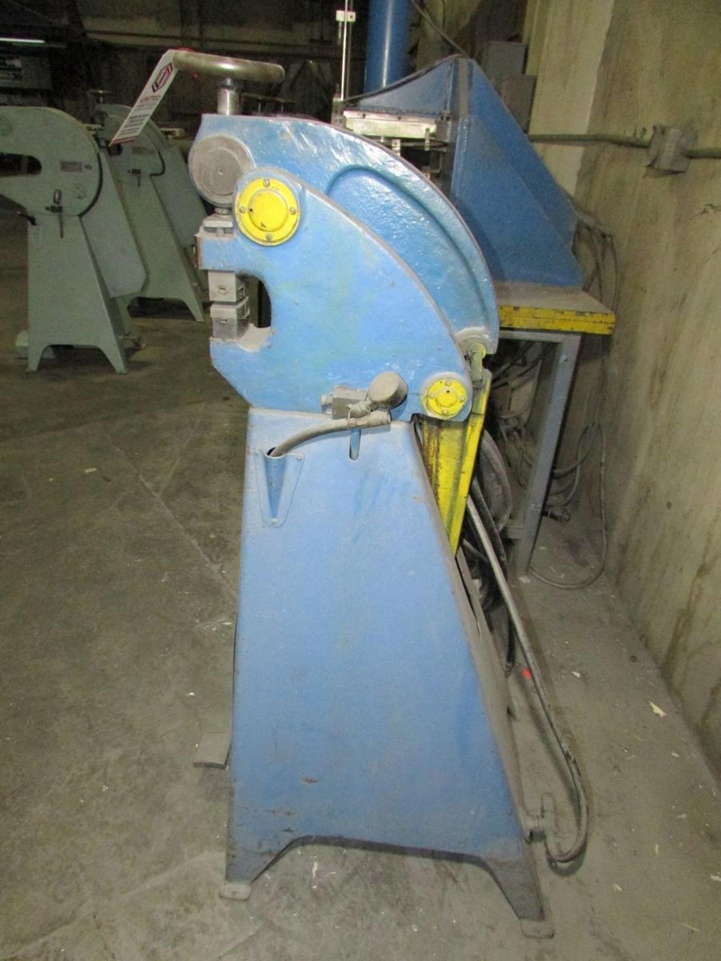 MARCHANT MACHINE CORP SHRINKING AND STRETCHING MACHINE, MODEL 4A, S/N 235 - Image 6 of 10