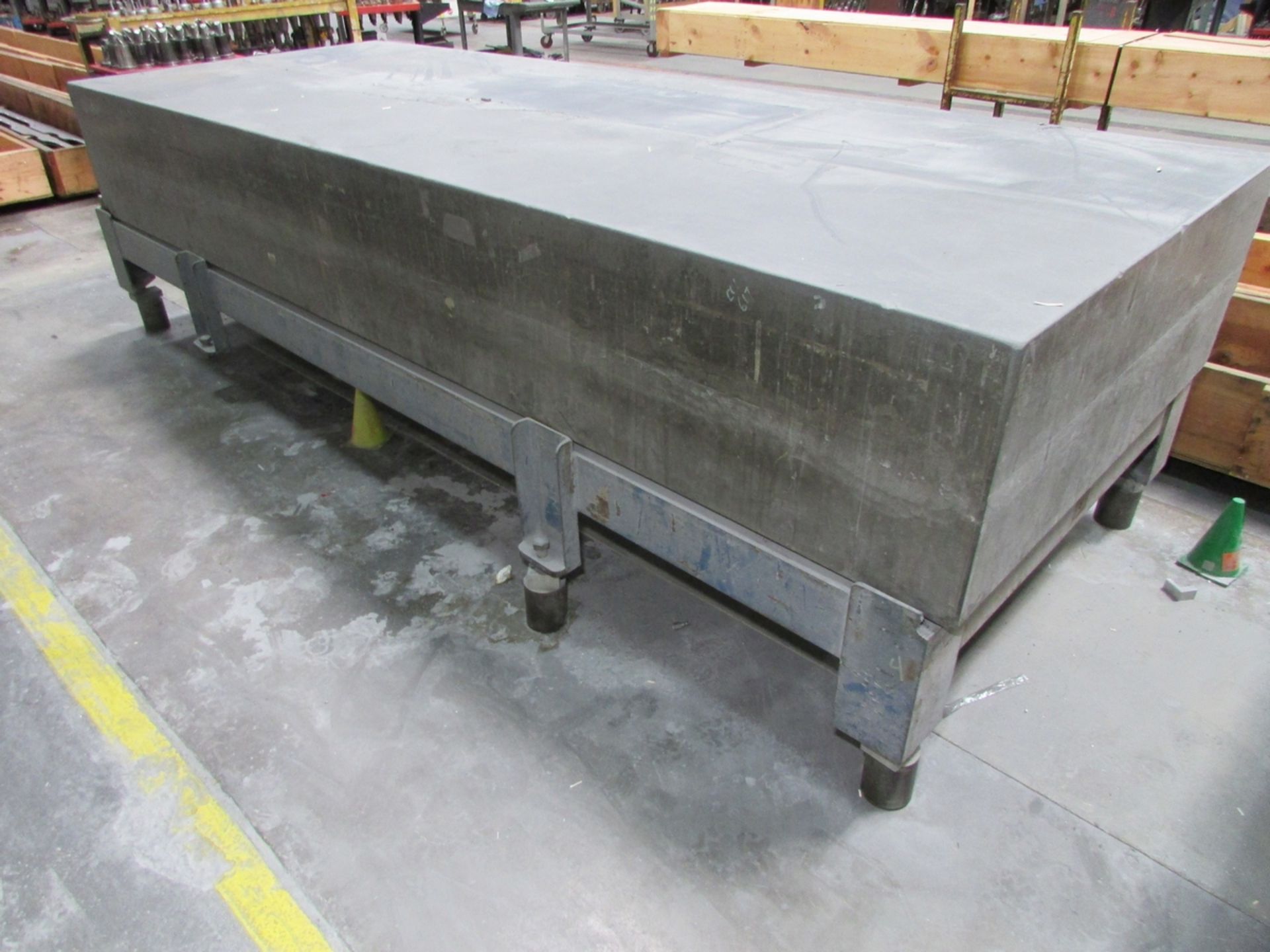 GRANITE SURFACE TABLE, 12' X 54" X 20" - Image 3 of 4