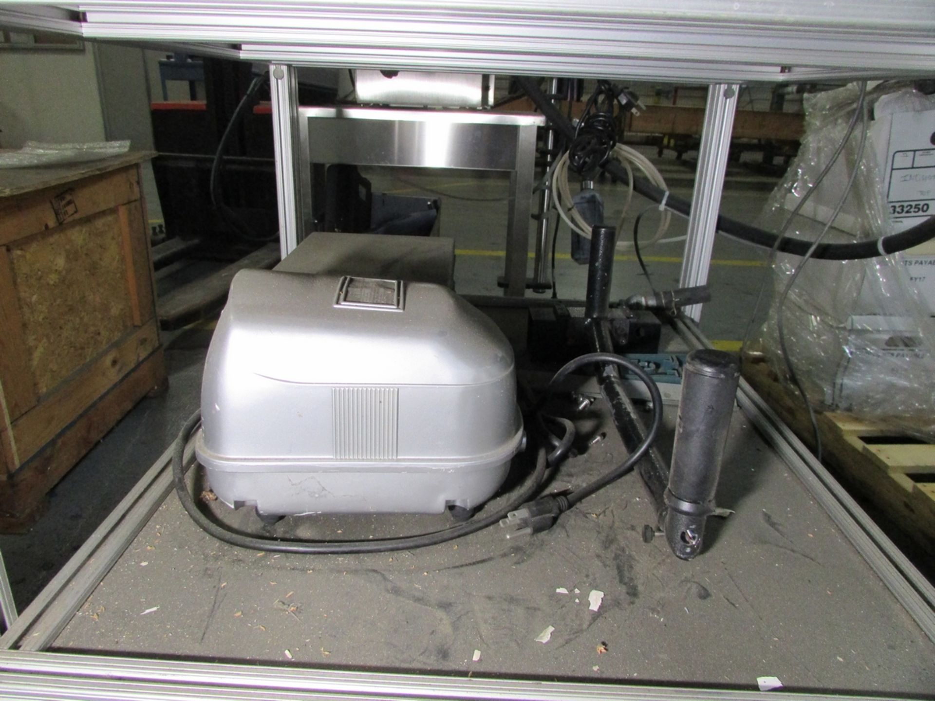 VIDEOJET INK JET CODING MACHINE, MODEL 1520, W/ PRINT HEAD (NEEDS REPAIR) AUTOMATION PLUS HMP 15- - Image 6 of 10