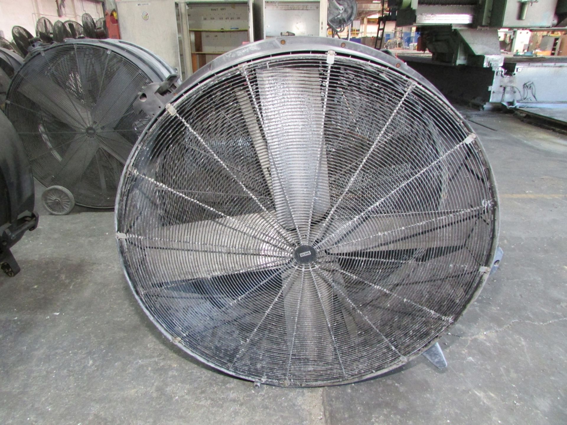 LOT - (2) ULINE 48" DRUM FANS, MODEL H6989, 120V - Image 2 of 4