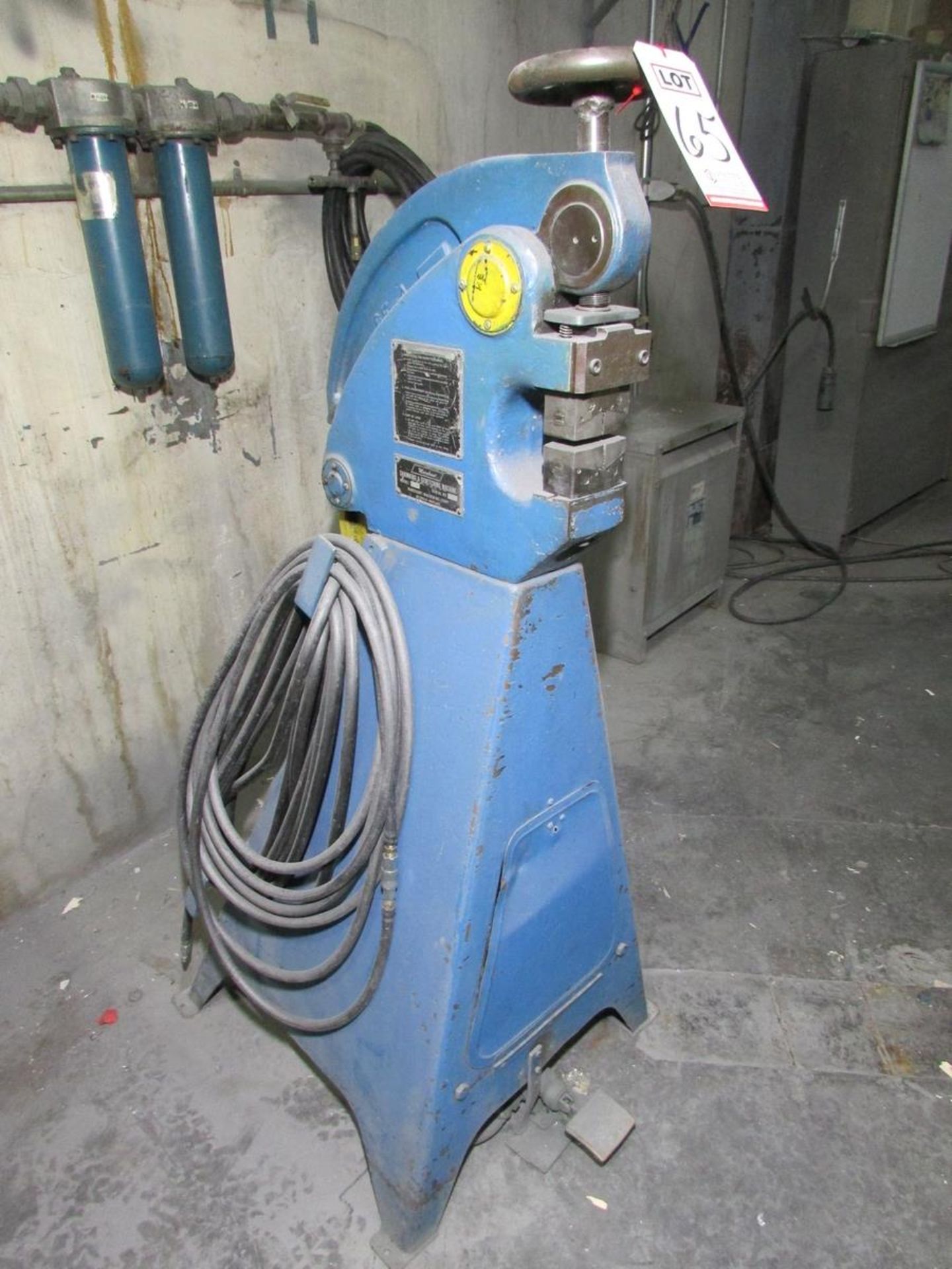 MARCHANT MACHINE CORP SHRINKING AND STRETCHING MACHINE, MODEL 4A, S/N 235