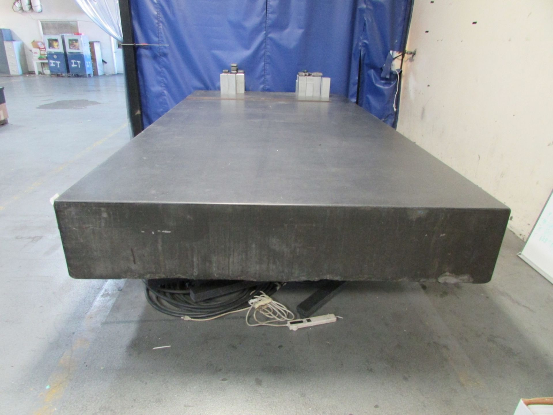 GRANITE SURFACE TABLE, 14' X 7' X 16-3/4", (DELAYED PICKUP UNTIL APRIL 30, 2023) - Image 2 of 5