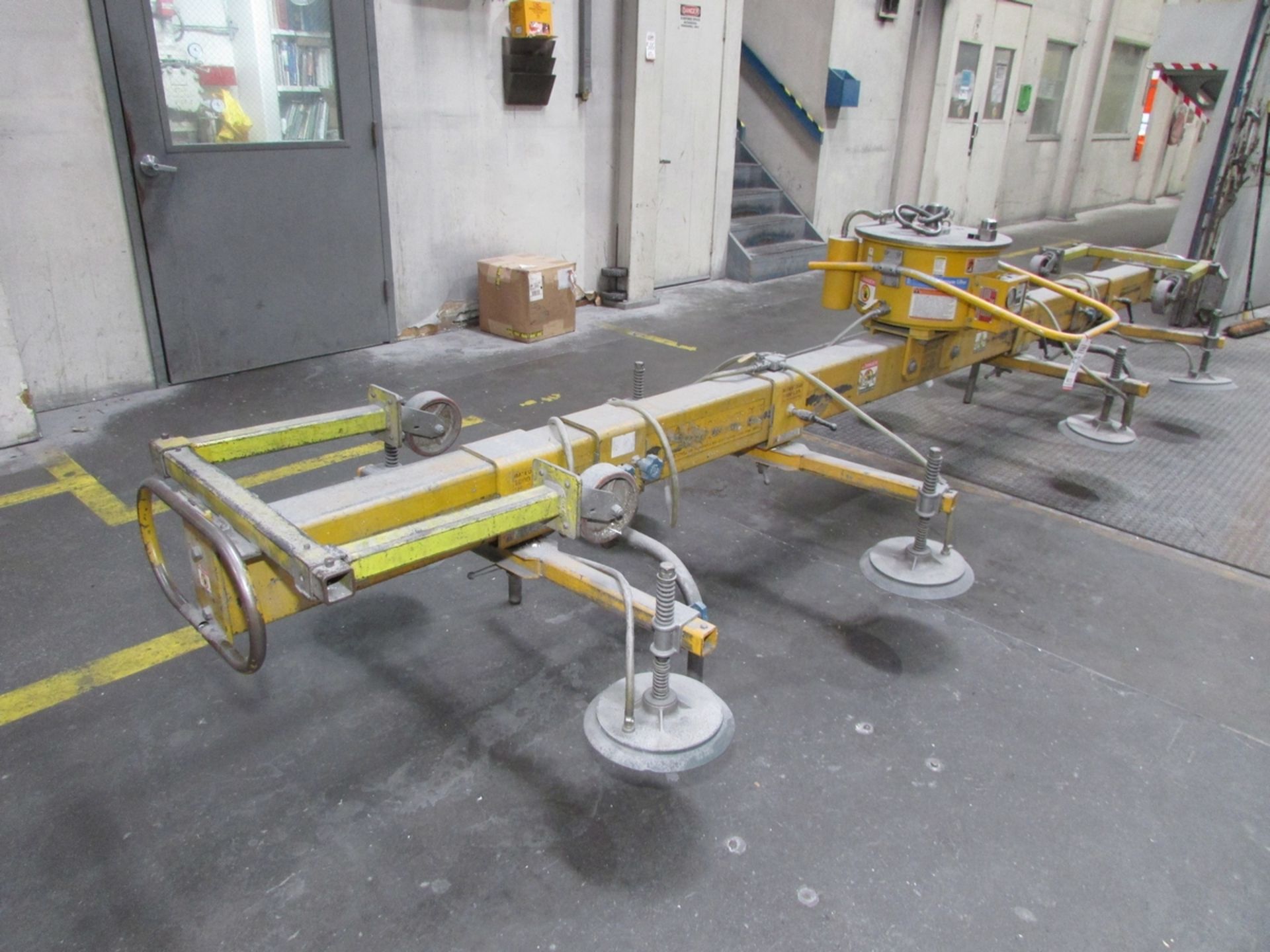 2008 ANVER 4,000 LB MECHANICAL VACUUM PLATE LIFTING ATTACHMENT, MODEL M250M-5X7L & L400M8-190 4/ - Image 6 of 10