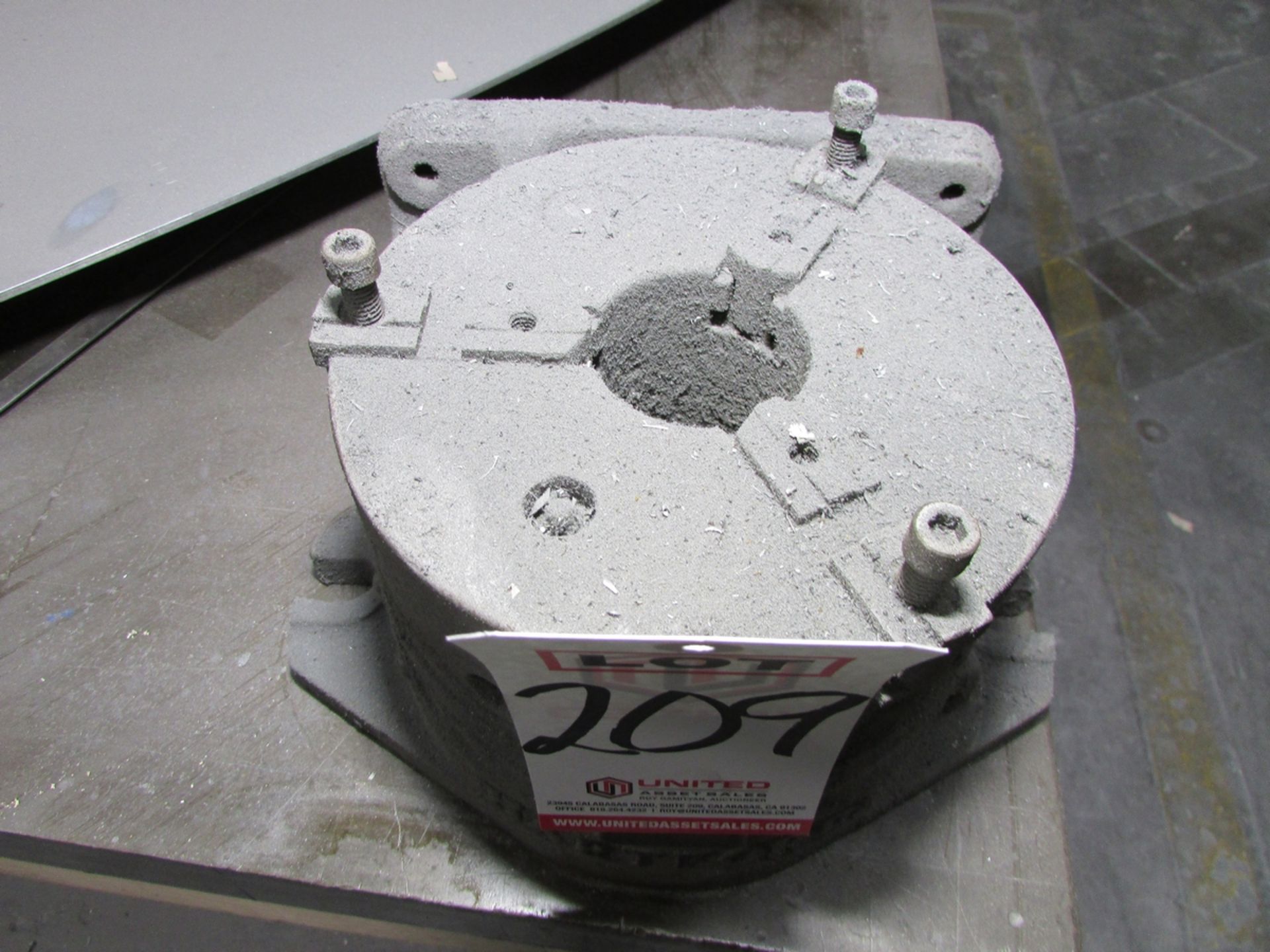 HARTFORD 8-1/4" 3-JAW ROTARY INDEXING TABLE, S/N 122 - Image 2 of 3