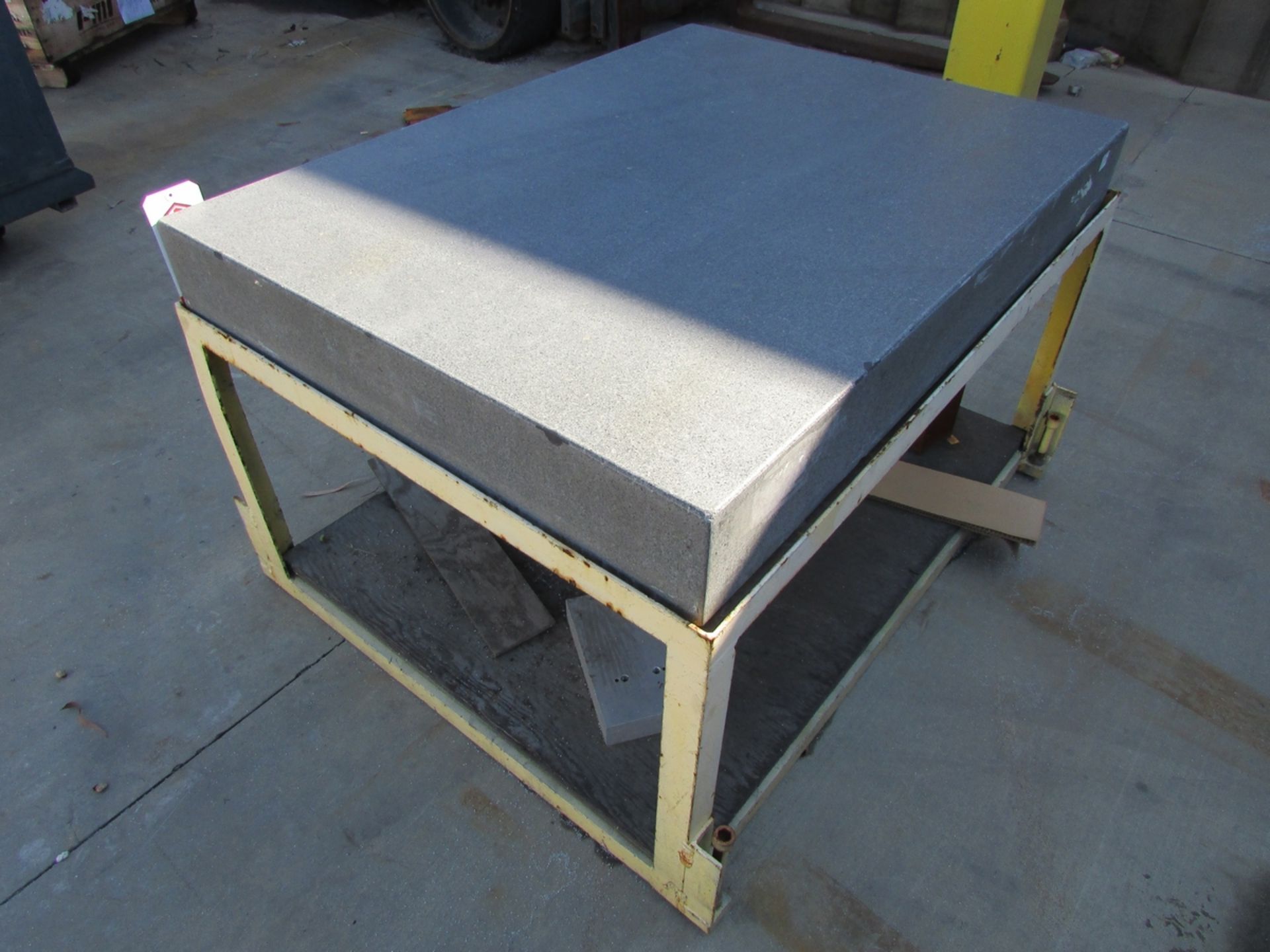 GRANITE SURFACE TABLE, 48" X 35-1/2" X 6" - Image 4 of 4