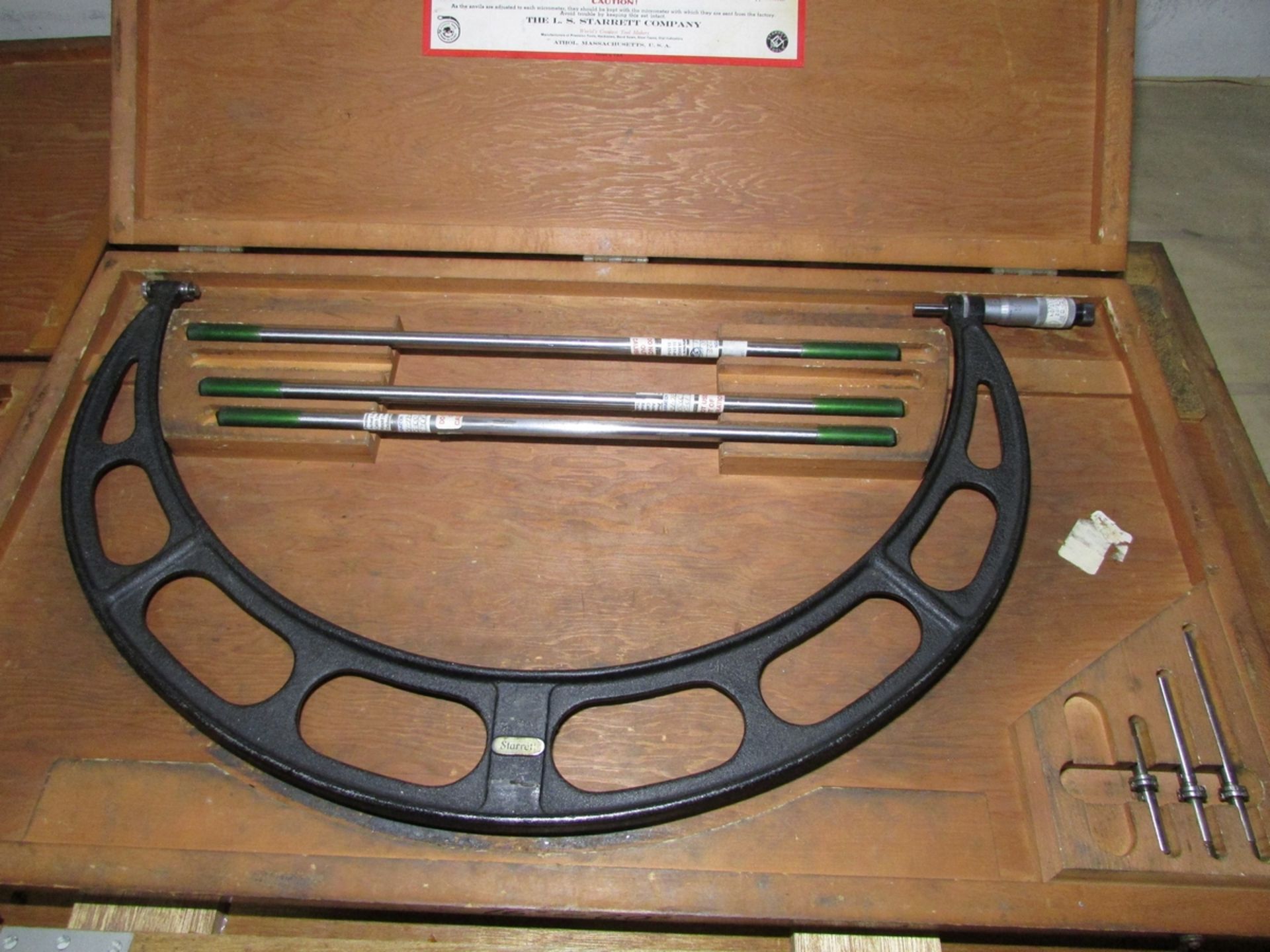 LOT - (4) OD MICROMETERS: (1) 6"-12", (1) 12"-16", (1) 16"-20", (1) 20"-24" - Image 4 of 5