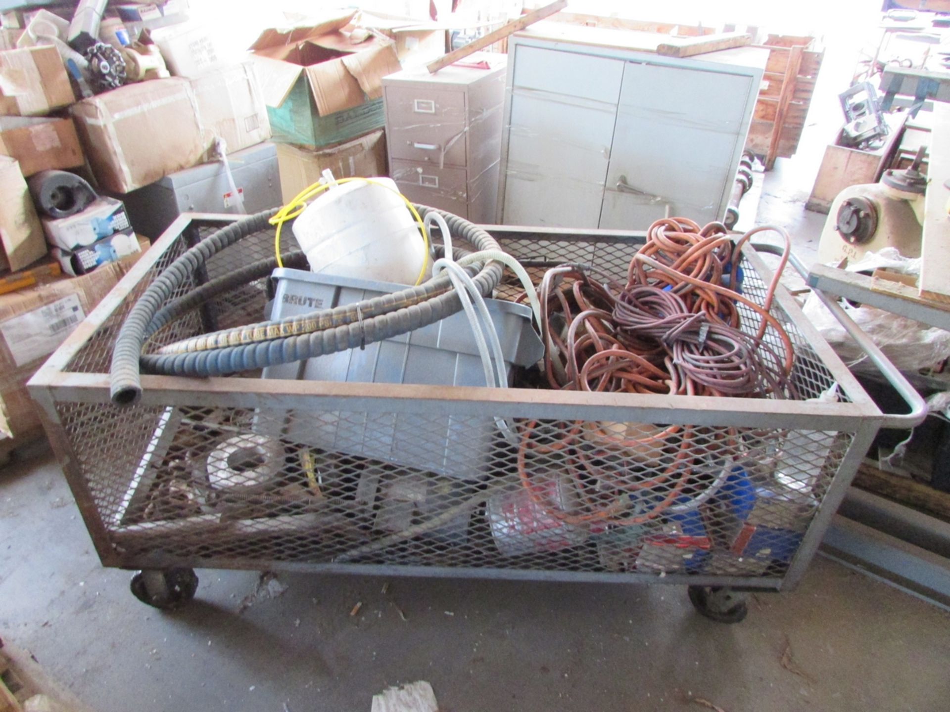 LOT - (10) PALLETS OF ASSORTED SPARE PARTS, TO INCLUDE: MOTORS, SERVOS, PUMPS, MISC. PARTS, ETC. - Image 19 of 21