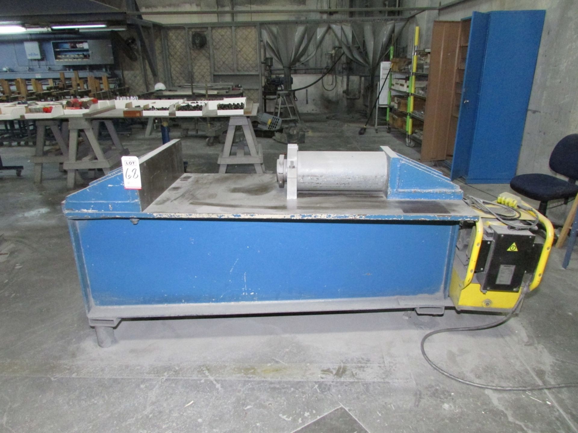 HORIZONTAL HYDRAULIC STRAIGHTENING PRESS, 30" X 9" ANGLE PLATE, 80" X 30" TABLE, ENERPAC GPER5320J - Image 2 of 12